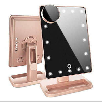 3-in-1 LED Makeup Mirror with Bluetooth Seasia