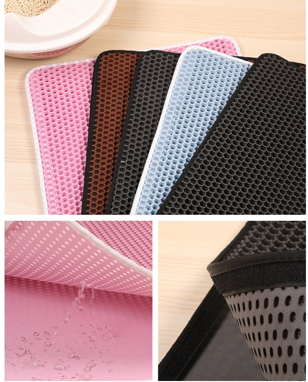 EVA Double Layer Cat Litter Mat Seasia