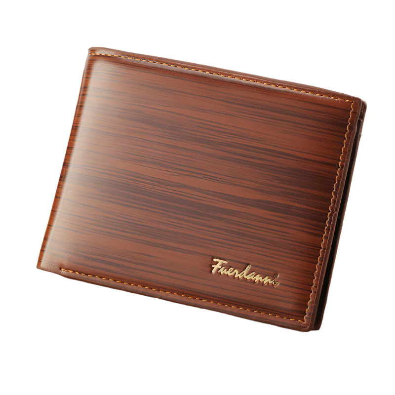 Men's Wallet Short Wallet Glossy Wallet Seasia