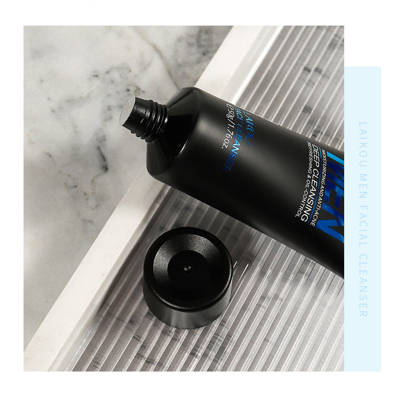 Men’s Moisturizing Facial Cleanser – 50g Foaming Scrub Seasia