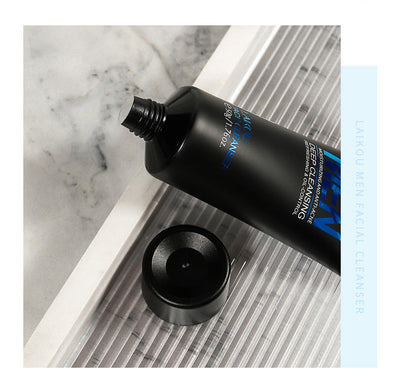 Men’s Moisturizing Facial Cleanser – 50g Foaming Scrub Seasia