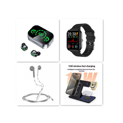 YD03 Wireless Bluetooth Headset TWS with Smart Digital Display Seasia