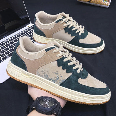 Men’s Lace-Up Casual Sneakers Seasia