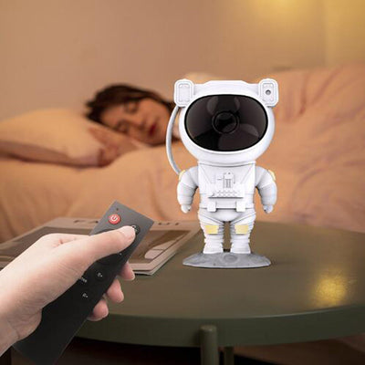 Astronaut Galaxy Projector Lamp – Starry Night Sky USB Light with Remote Seasia