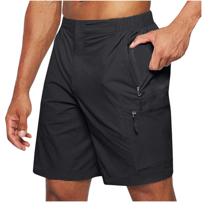 Men’s Knee-Length Elastic Waist Summer Shorts Seasia