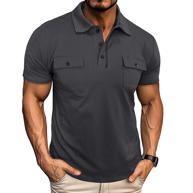Men’s Summer Polo Shirt with Pockets Seasia
