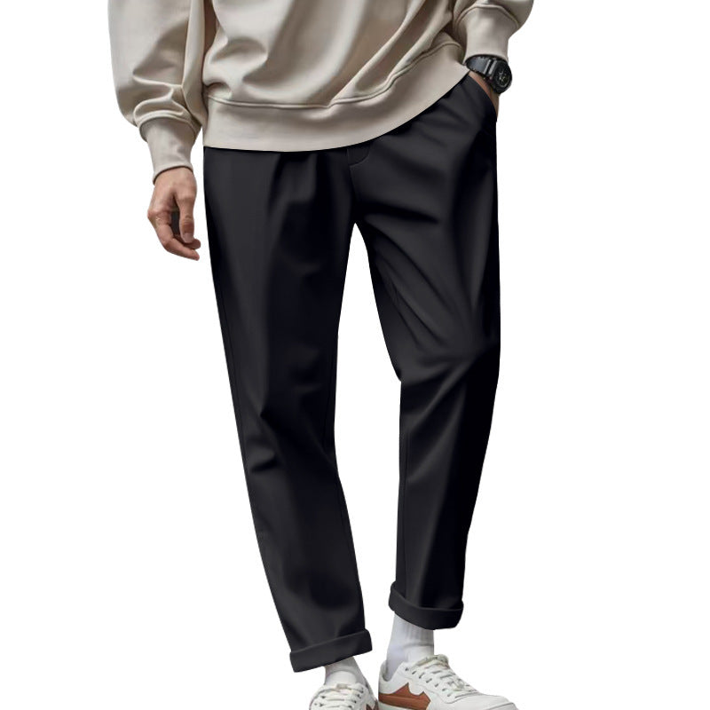 Men’s Quick-Dry Waist-Tied Casual Trousers Seasia