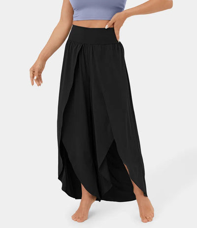 High Waist Split Yoga Pants Seasia