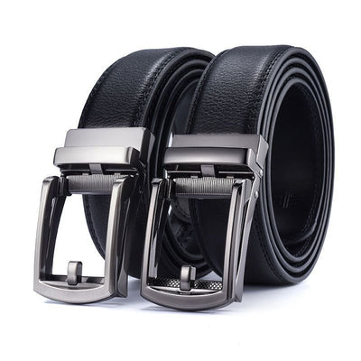 Men’s Two-Layer Cowhide Business Belt Seasia