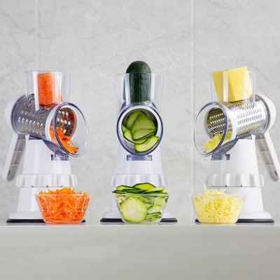 3-in-1 Manual Vegetable Slicer & Grater Seasia