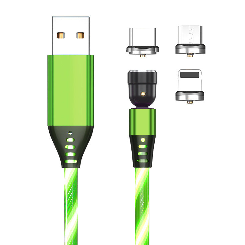 540° Rotating LED Magnetic Charging Cable Seasia