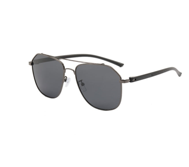 Men’s Double Bridge Aviator Sunglasses Seasia