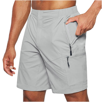 Men’s Knee-Length Elastic Waist Summer Shorts Seasia