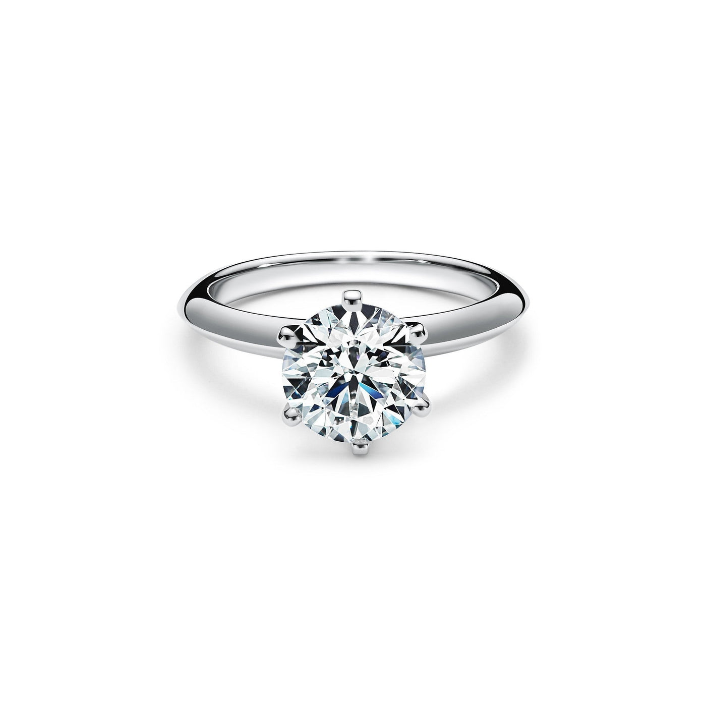 Women's 2 Carat Silver Ring Seasia