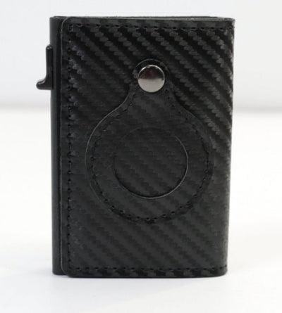 Slim RFID Leather Wallet for AirTag Seasia