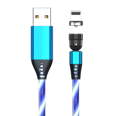 540° Rotating LED Magnetic Charging Cable Seasia