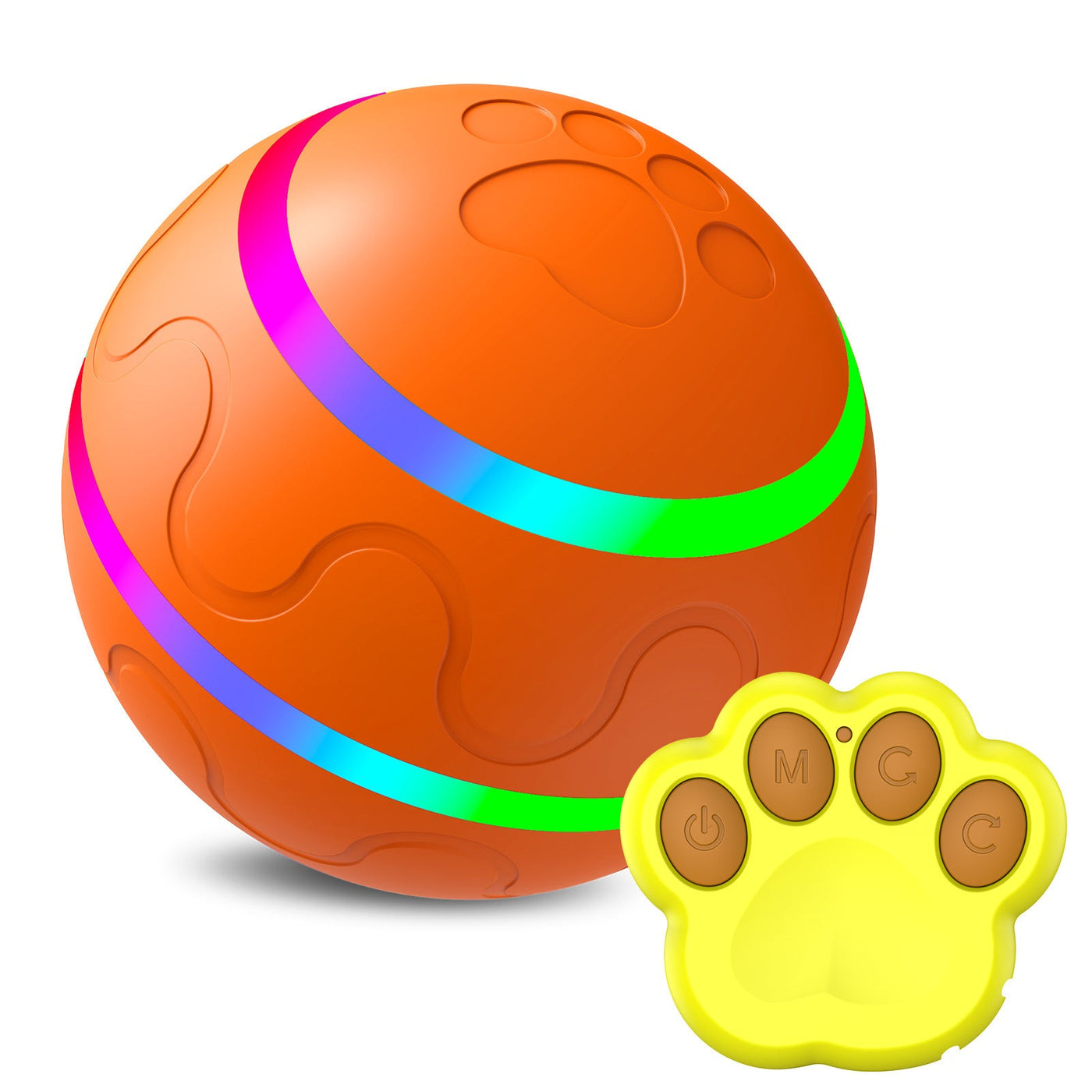 Smart Cat Ball Toy – Auto Rolling & Rechargeable Seasia