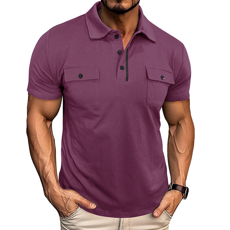 Men’s Summer Polo Shirt with Pockets Seasia