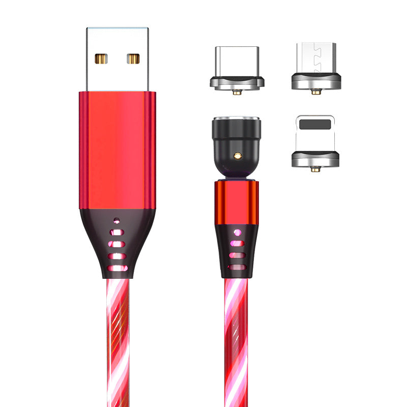 540° Rotating LED Magnetic Charging Cable Seasia