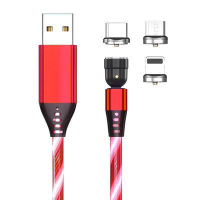 540° Rotating LED Magnetic Charging Cable Seasia