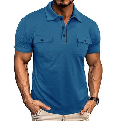 Men’s Summer Polo Shirt with Pockets Seasia