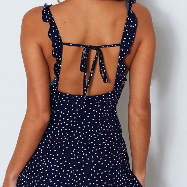 Polka Dot Summer Sundress Seasia