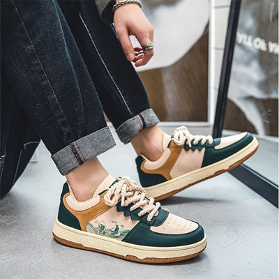 Men’s Lace-Up Casual Sneakers Seasia