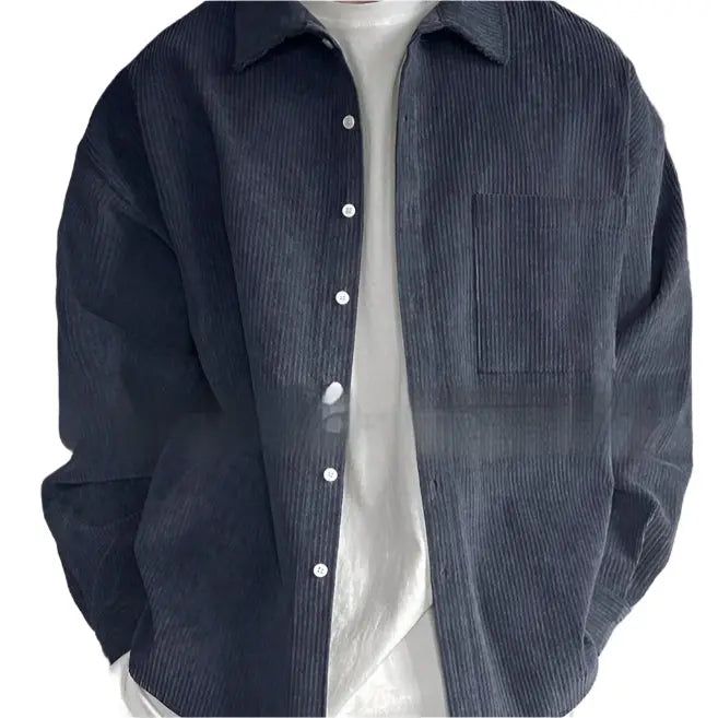 Men’s Corduroy Long-Sleeve Shirt Seasia