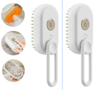 3-in-1 Steam Pet Grooming Brush Seasia