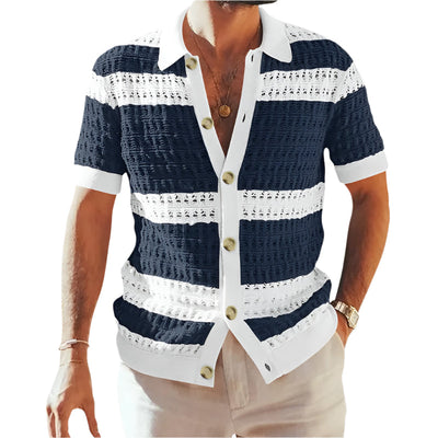 Men’s Luxury Knitted Polo Shirt Seasia
