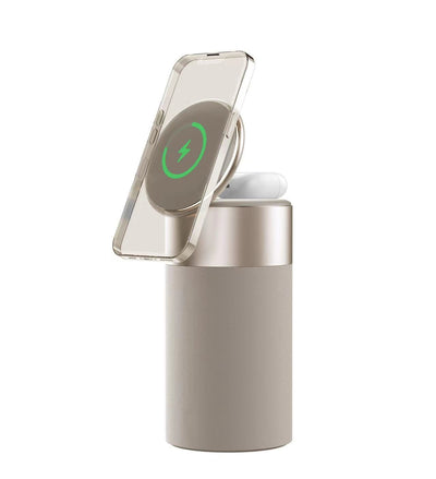 3-in-1 Wireless Charger with Bluetooth Speaker & Touch Lamp for iPhone & AirPods Seasia