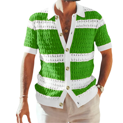 Men’s Luxury Knitted Polo Shirt Seasia
