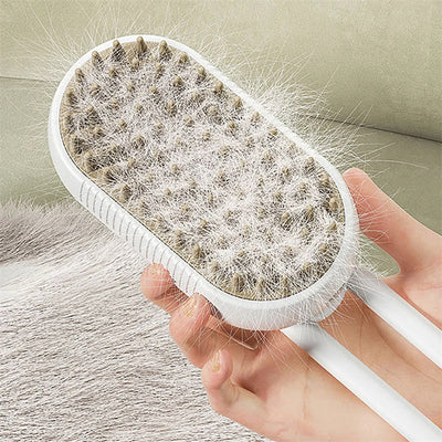 3-in-1 Steam Pet Grooming Brush Seasia