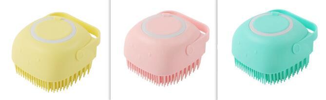 Silicone Dog Bath Massage Brush Seasia