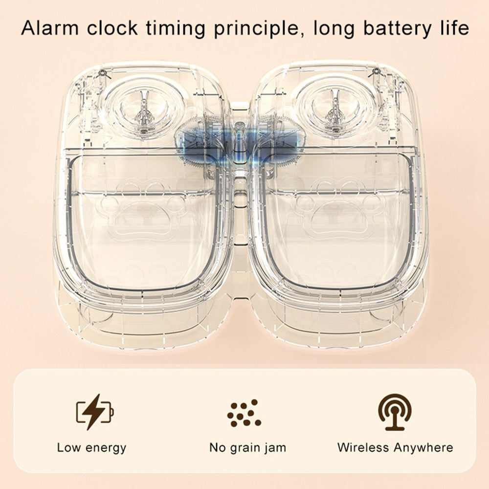 Automatic Pet Feeder with Water Dispenser Seasia