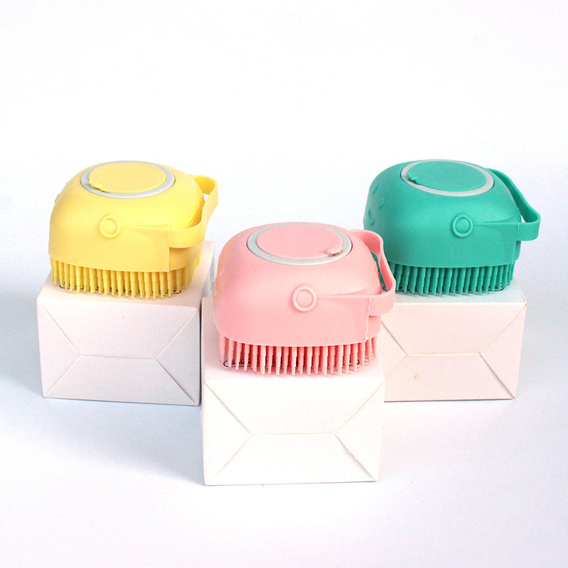 Silicone Dog Bath Massage Brush Seasia