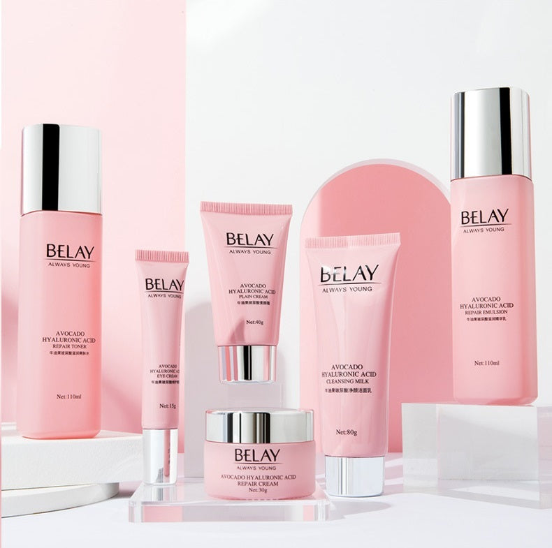 6-Piece Hyaluronic Acid Skincare Set Seasia